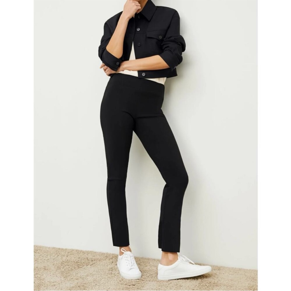 MM Lafleur Black Foster Pant Power Stretch Sz 8